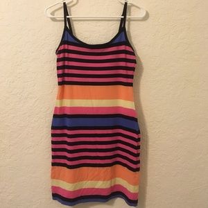 Striped Casual Minidress