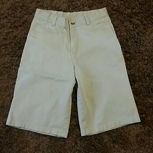 Boys Nautica khaki shorts size 14