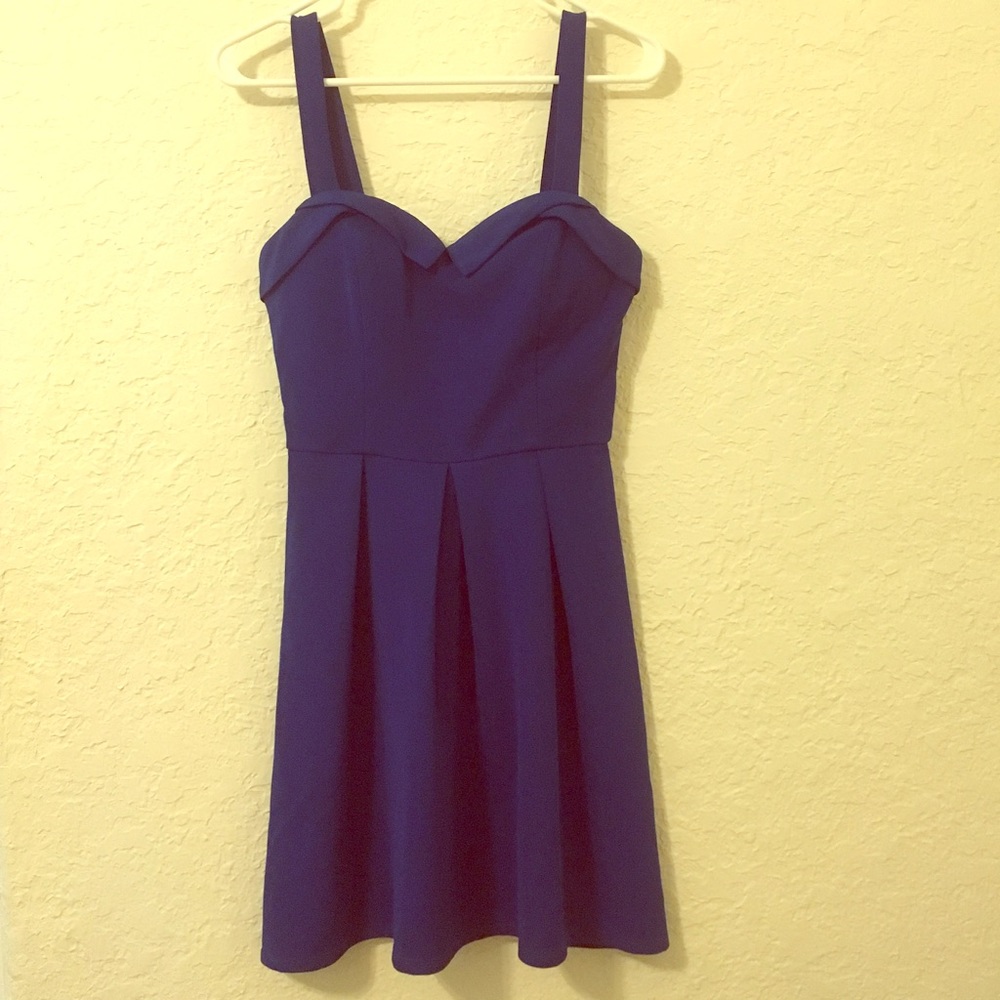 Royal Blue Dress