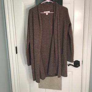Brown Wool Cardigan