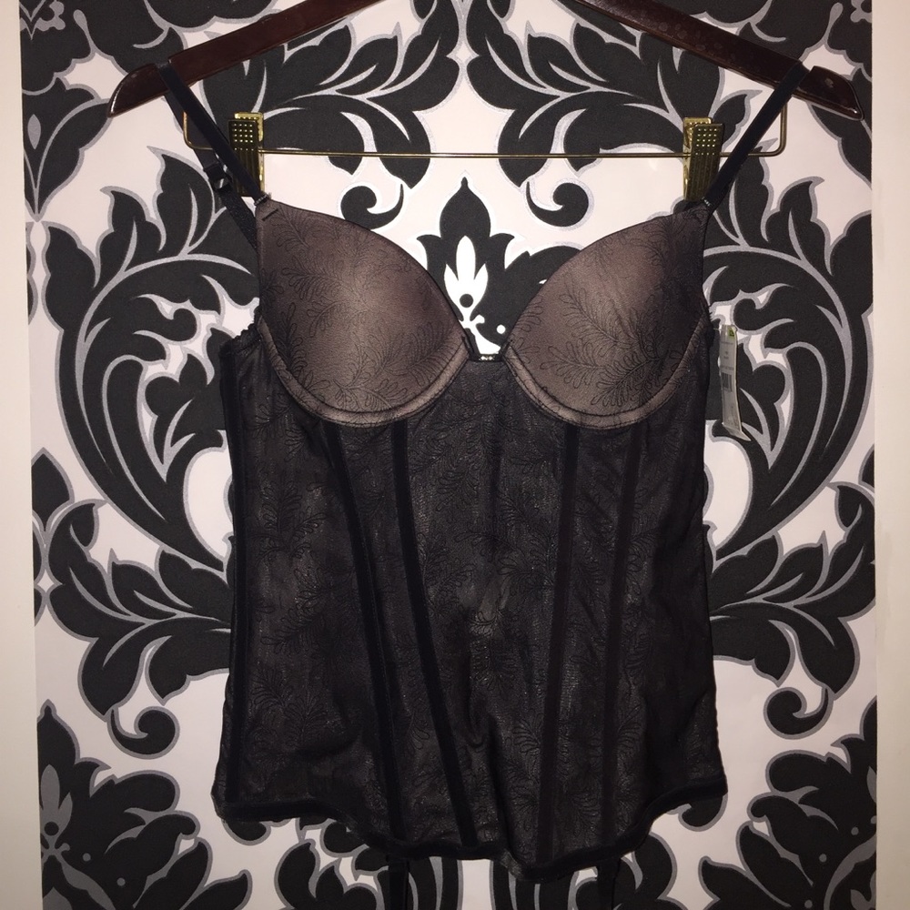 Ongossamer Black Bustier 32B