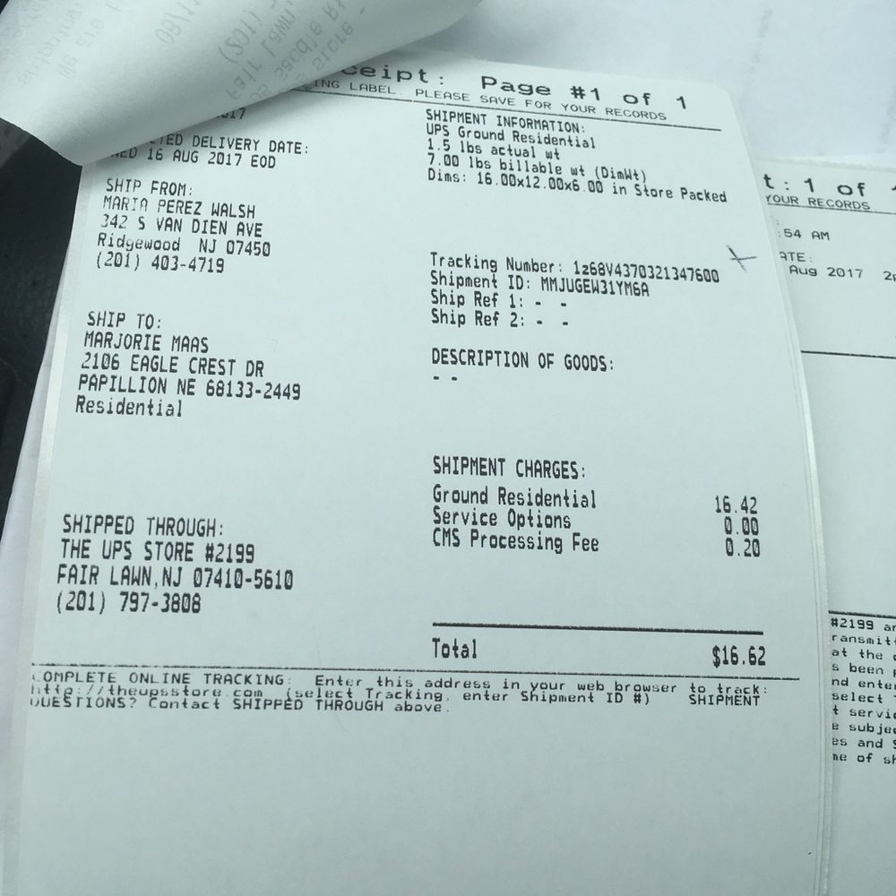Receipt