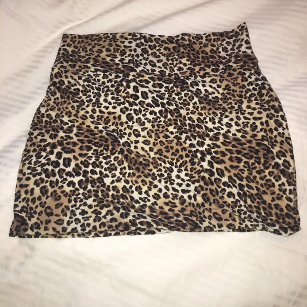 Wet seal Cheetah Skirt