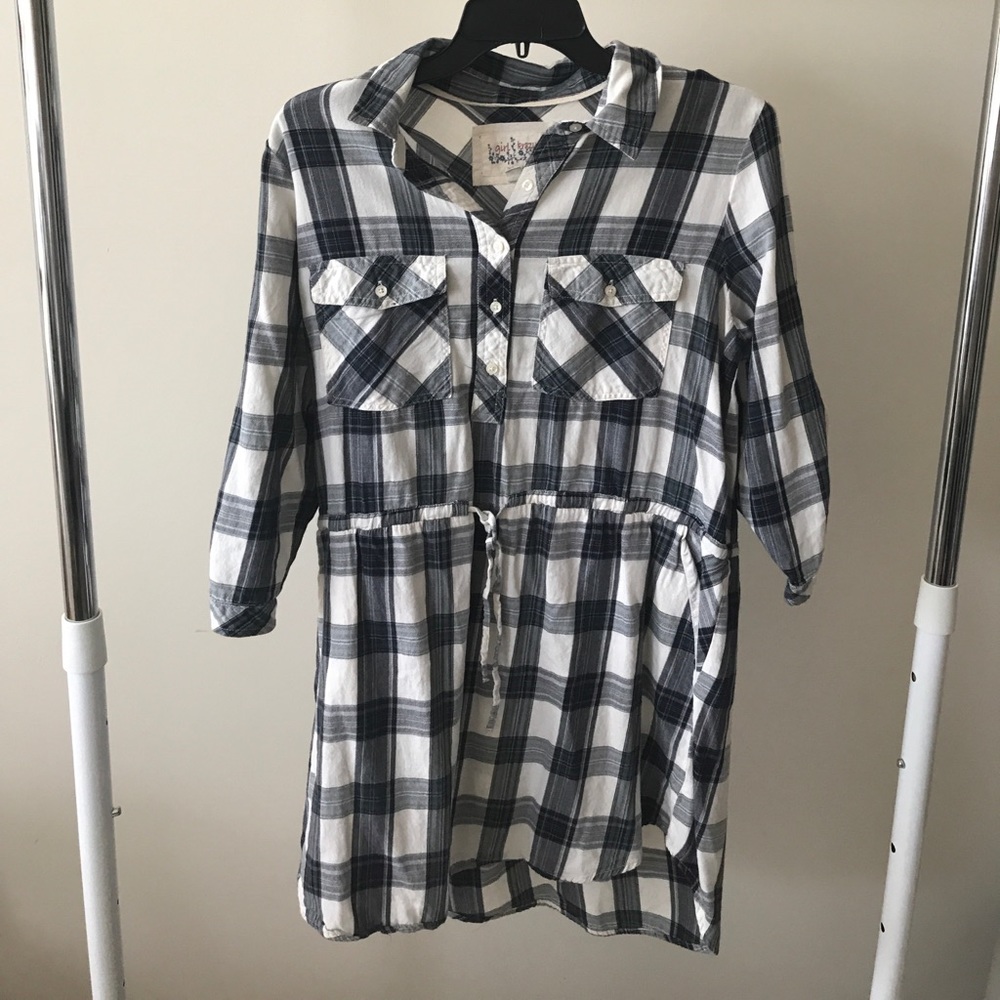 Flannel dress