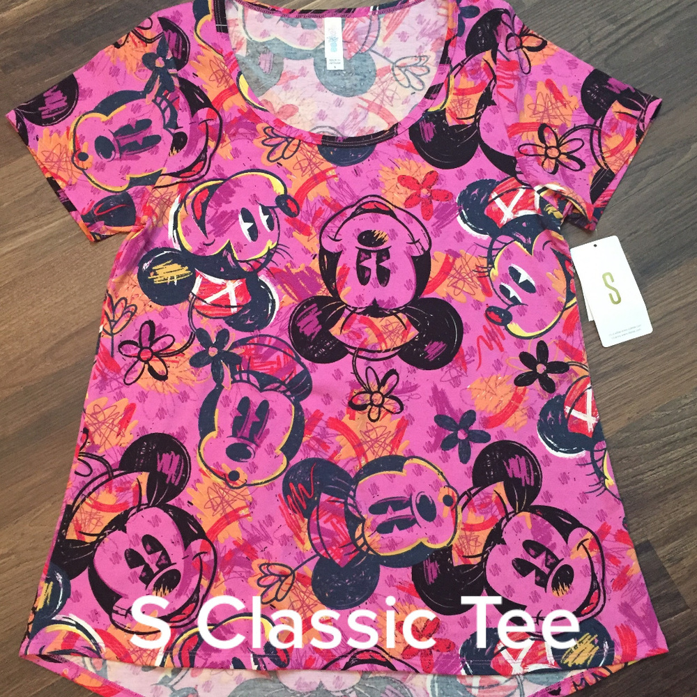 LuLaRoe S Disney Classic T