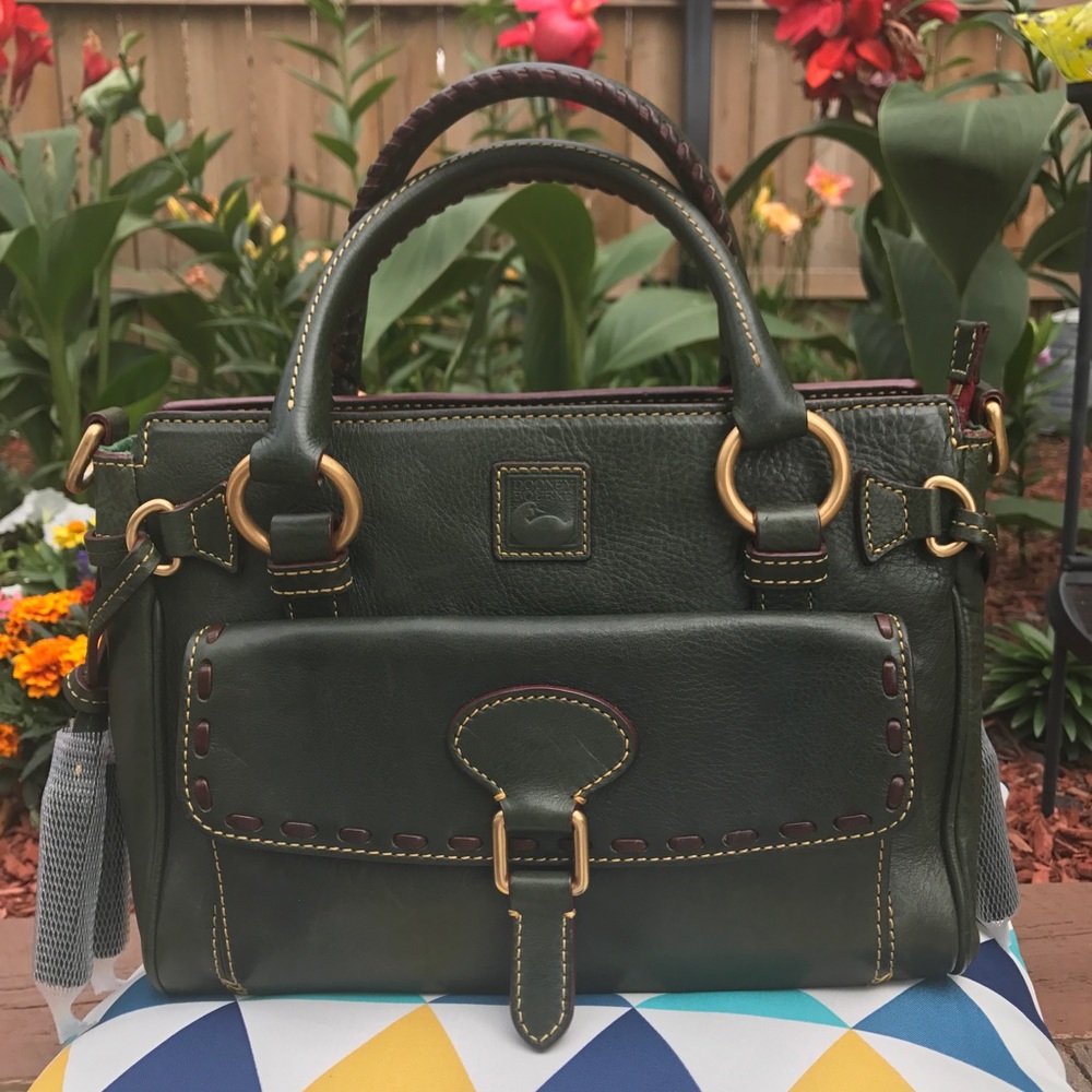 Dooney and Bourke Small Pocket Florentine Satchel