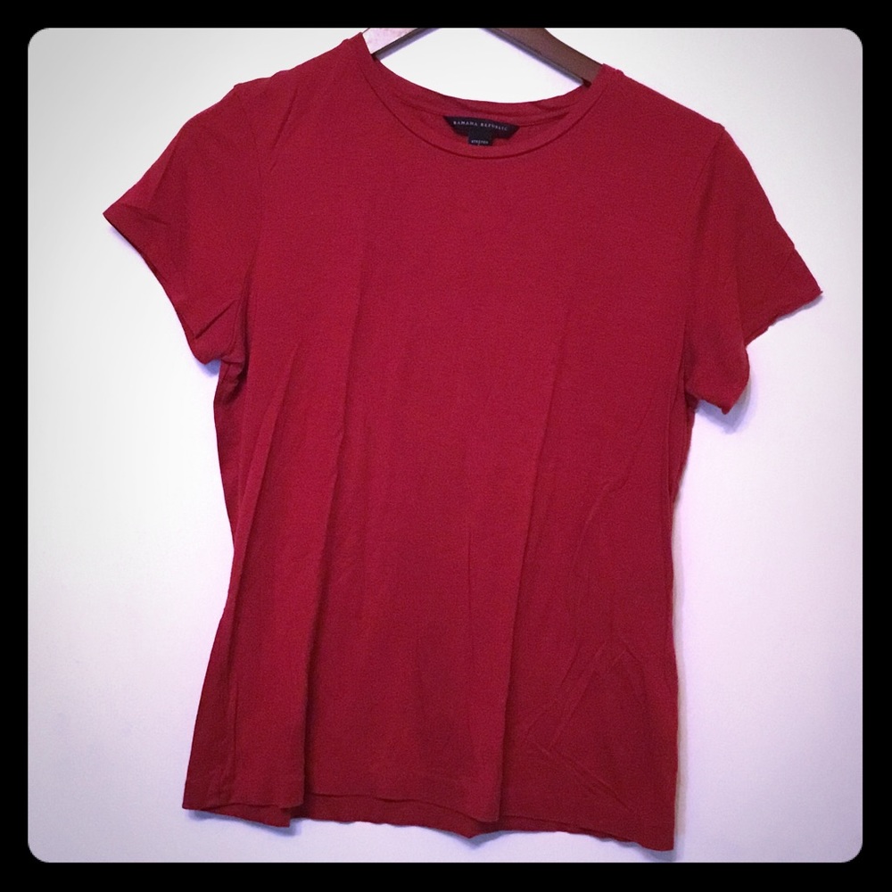 Banana Republic (Error?!) Red T-Shirt