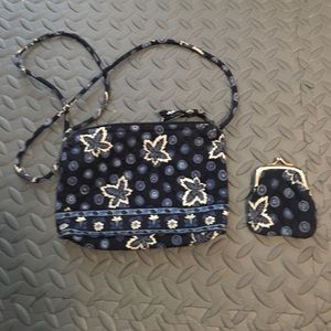 Vera Bradley small cross body/coin purse