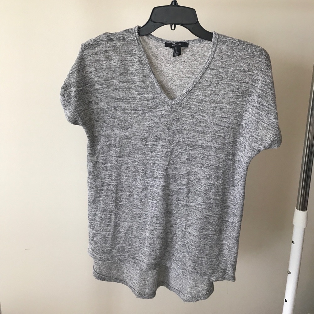 Comfy Grey Tshirt small snag in photo