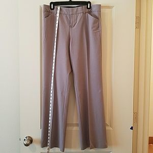 INC Pants SUIT greyish taupe size 10 like new!