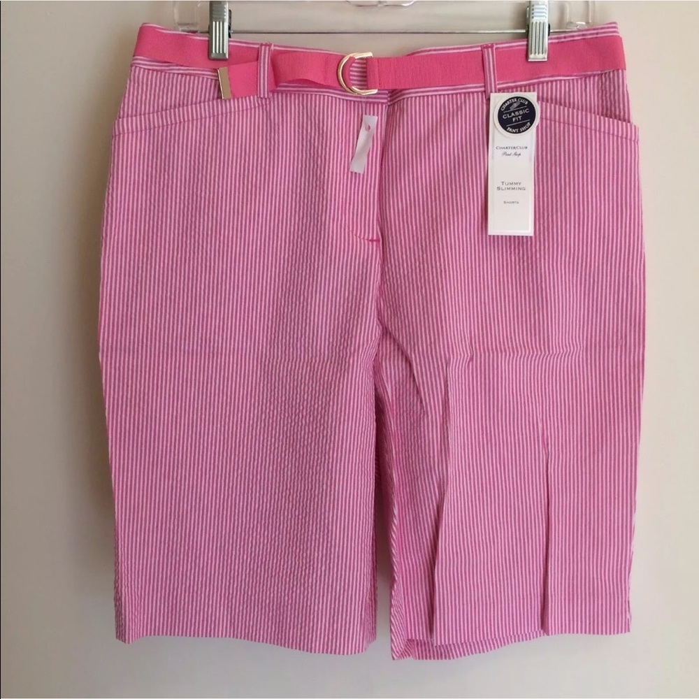 New Women's Charter Club Shorts 18 tummy slimming