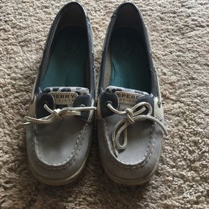 Leopard print Sperry Top-Sider