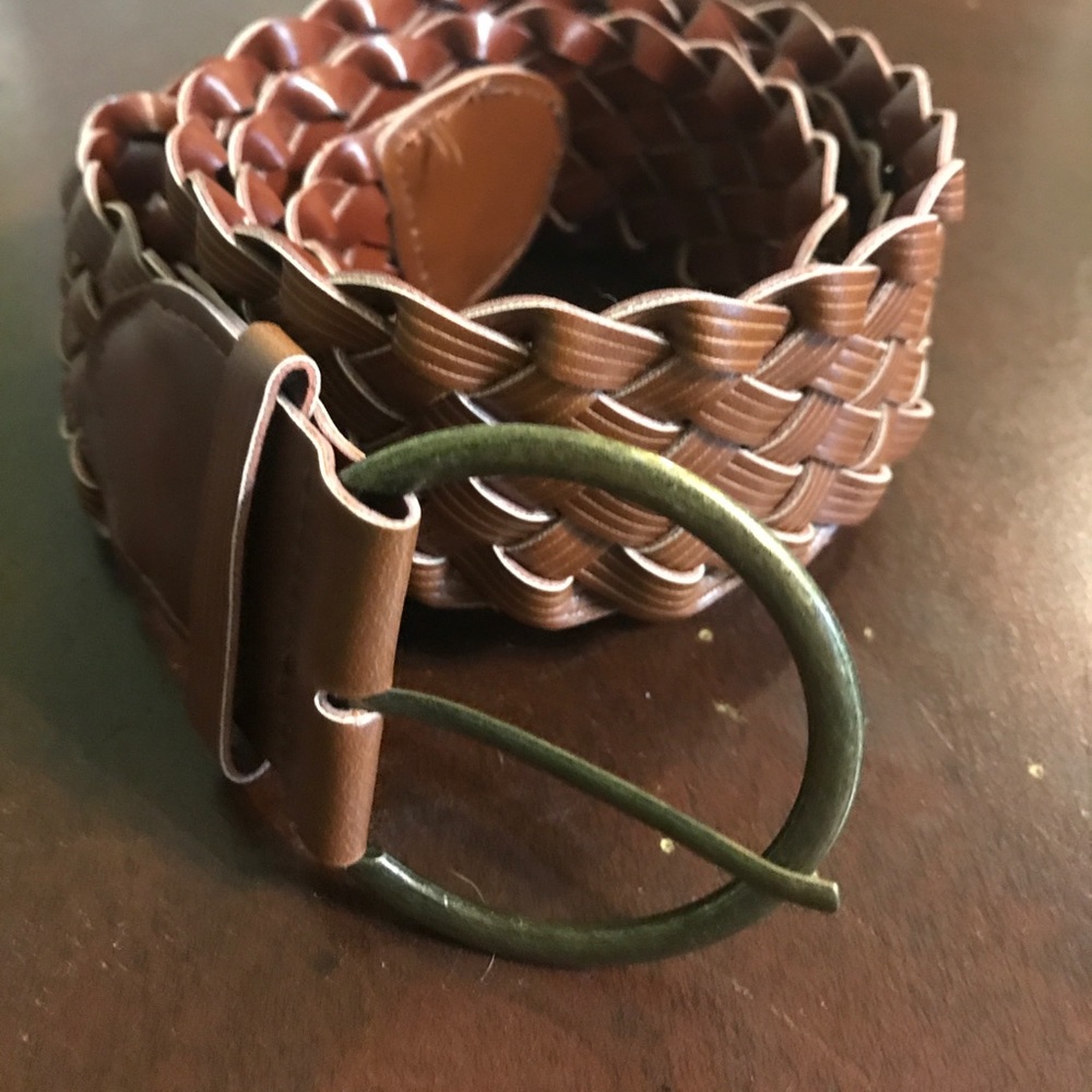 Cute Brown Beaided Belt
