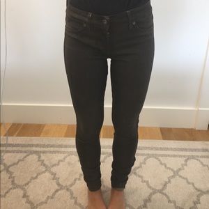 Rich and Skinny wax coated skinny jeans