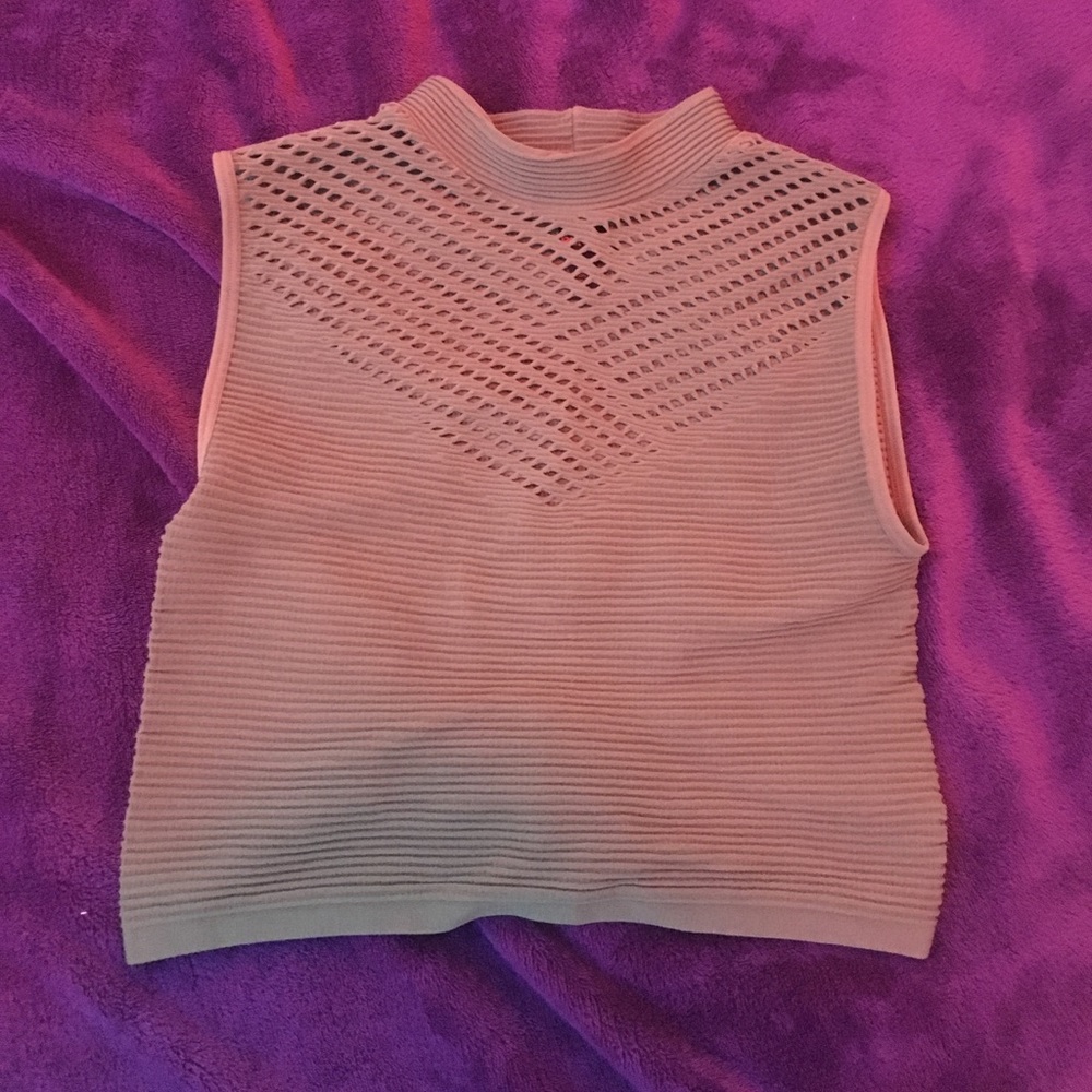 Army green cut out crop top