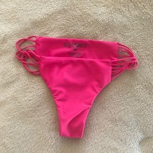 Mikoh Lanai Bikini Bottom - Pink - Large