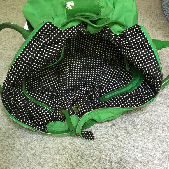 Kate Spade Green Nylon handbag! - Picture 4 of 6
