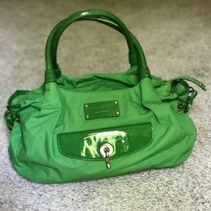 Kate Spade Green Nylon handbag!