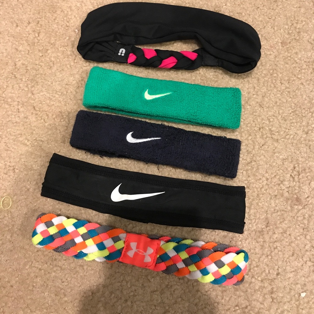 NIKE AND UNDER ARMOR Sports Headbands