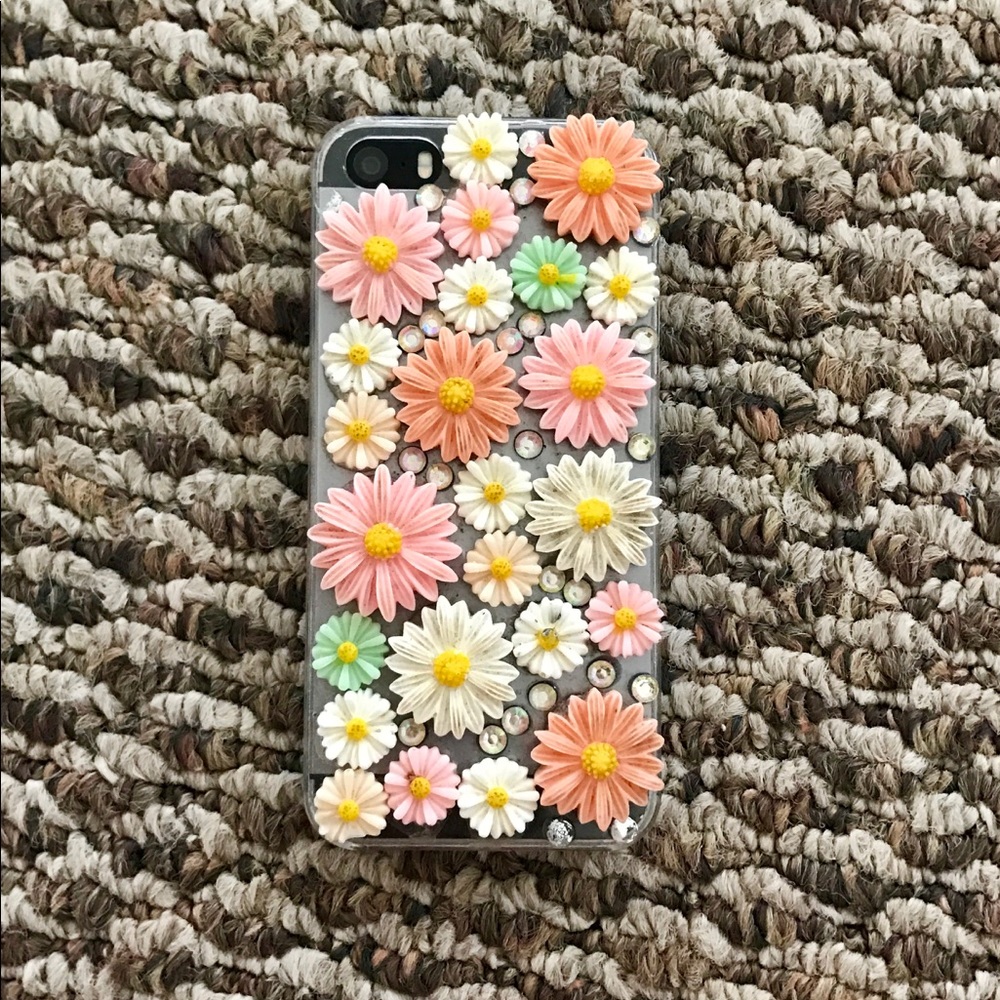 Hardshell flowers iPhone 5/5s case