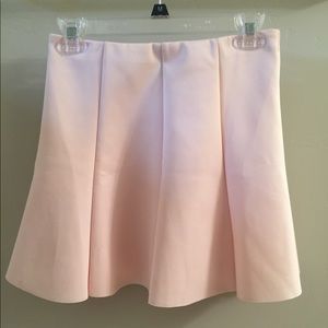 Light pink skater skirt