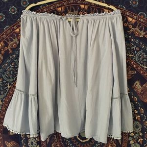 Boho off the shoulder top