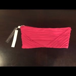 Mikoh Pink Strapless Bikini Top