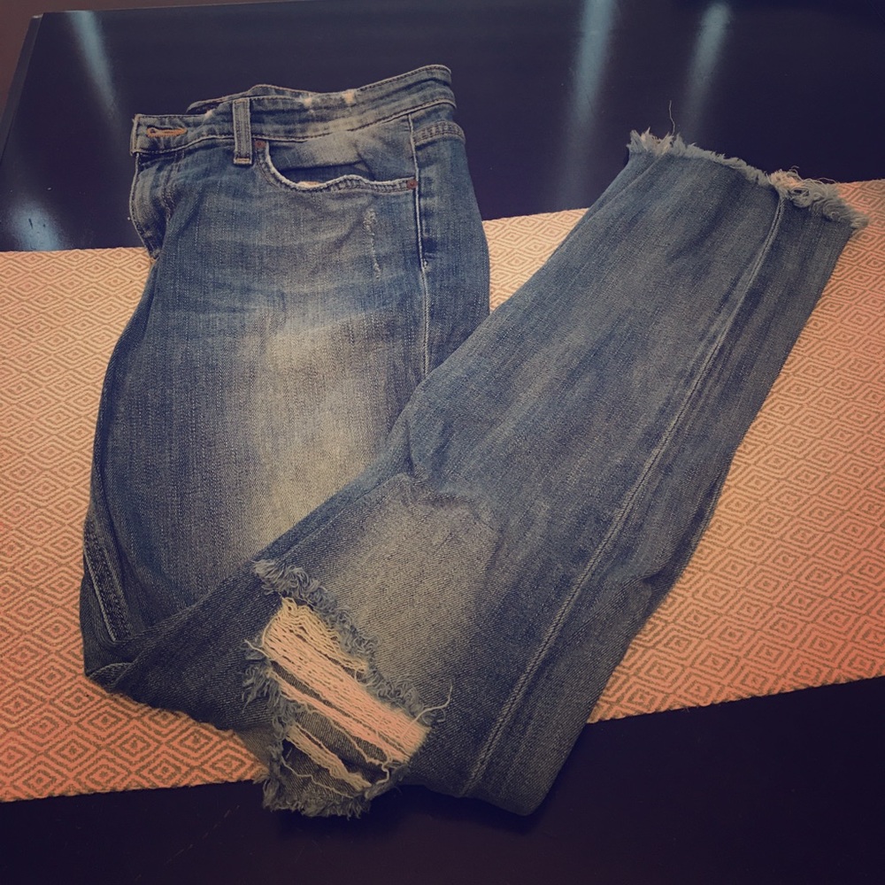 Joe's distressed jeans