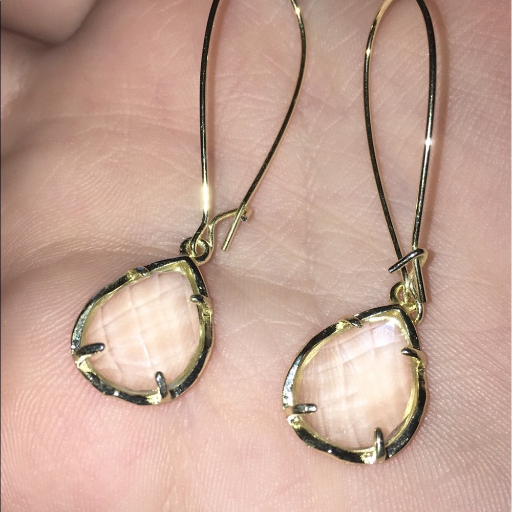 Kendra Scott clear Dee ear rings