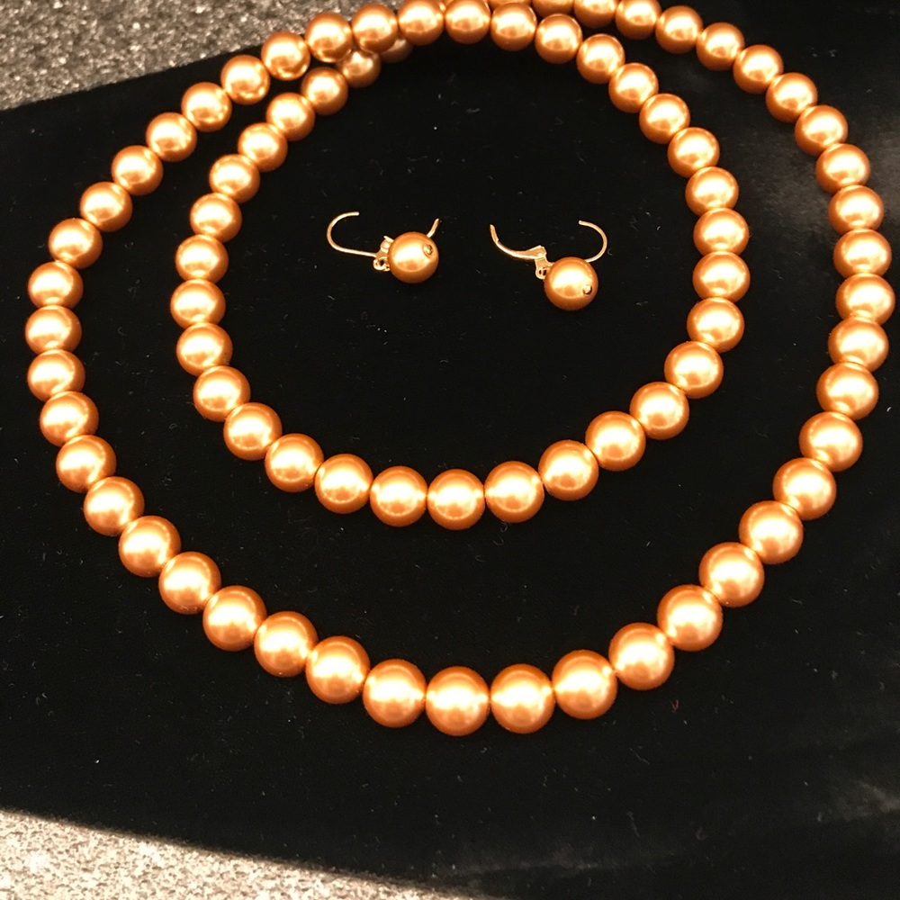 Glimmer Gold Plated Necklace