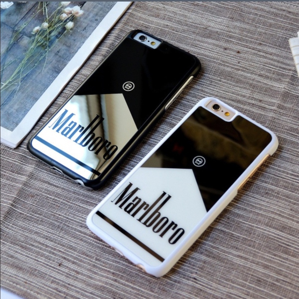 Black and White Marlboro iPhone 6/6s Case