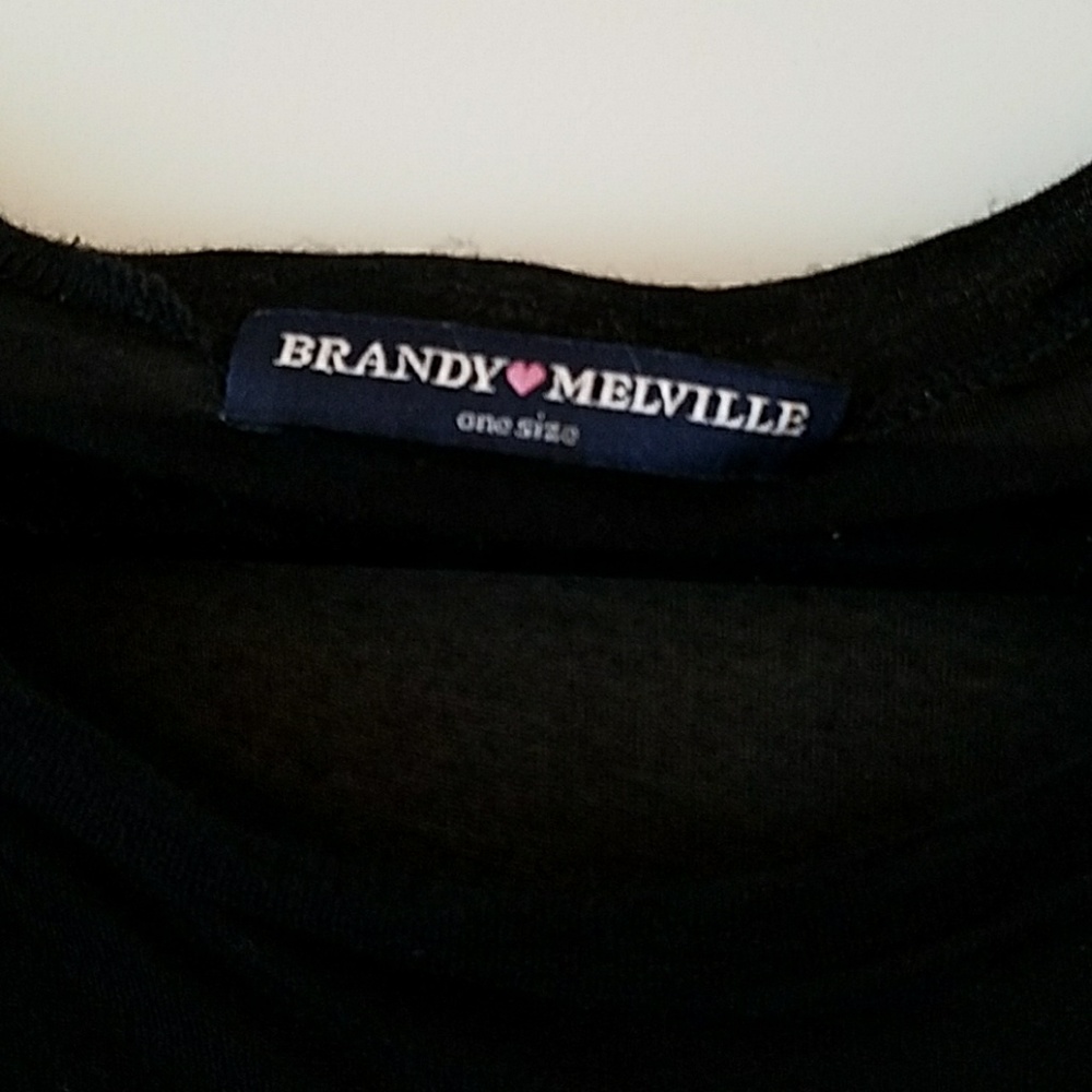 Brandy Melville see-thru Stay Wired Top. OS - Picture 3 of 4