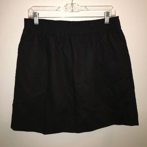 Linen cotton sidewalk skirt