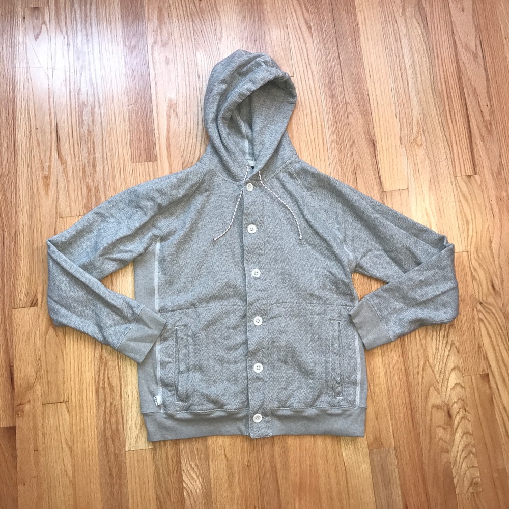 Levi's Button Down hoodie with pockets