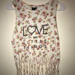 Frilled Tank Top