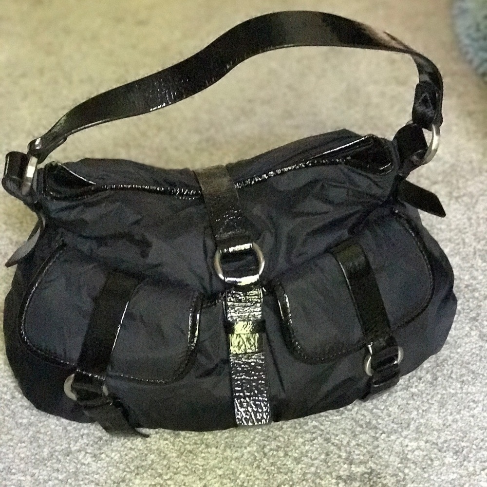 Cole Haan Nylon Patent large bag
