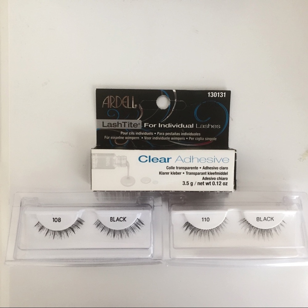 Ardell Fake Eyelashes and Lash Adhesive Glue