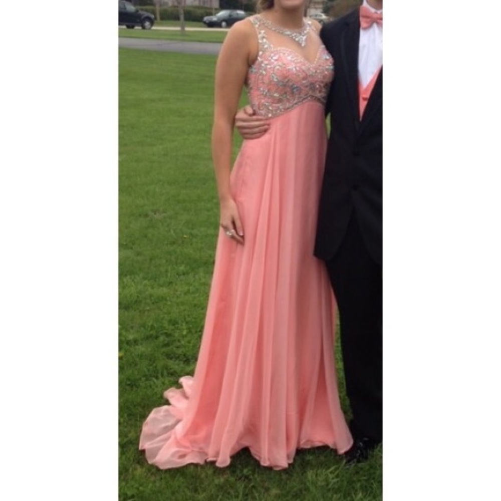 Coral Prom Dress