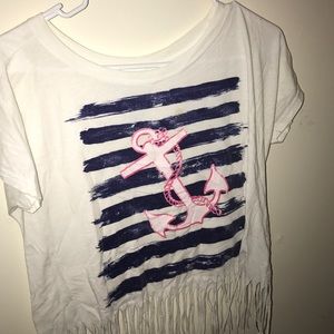 Anchor Frilled Shirt
