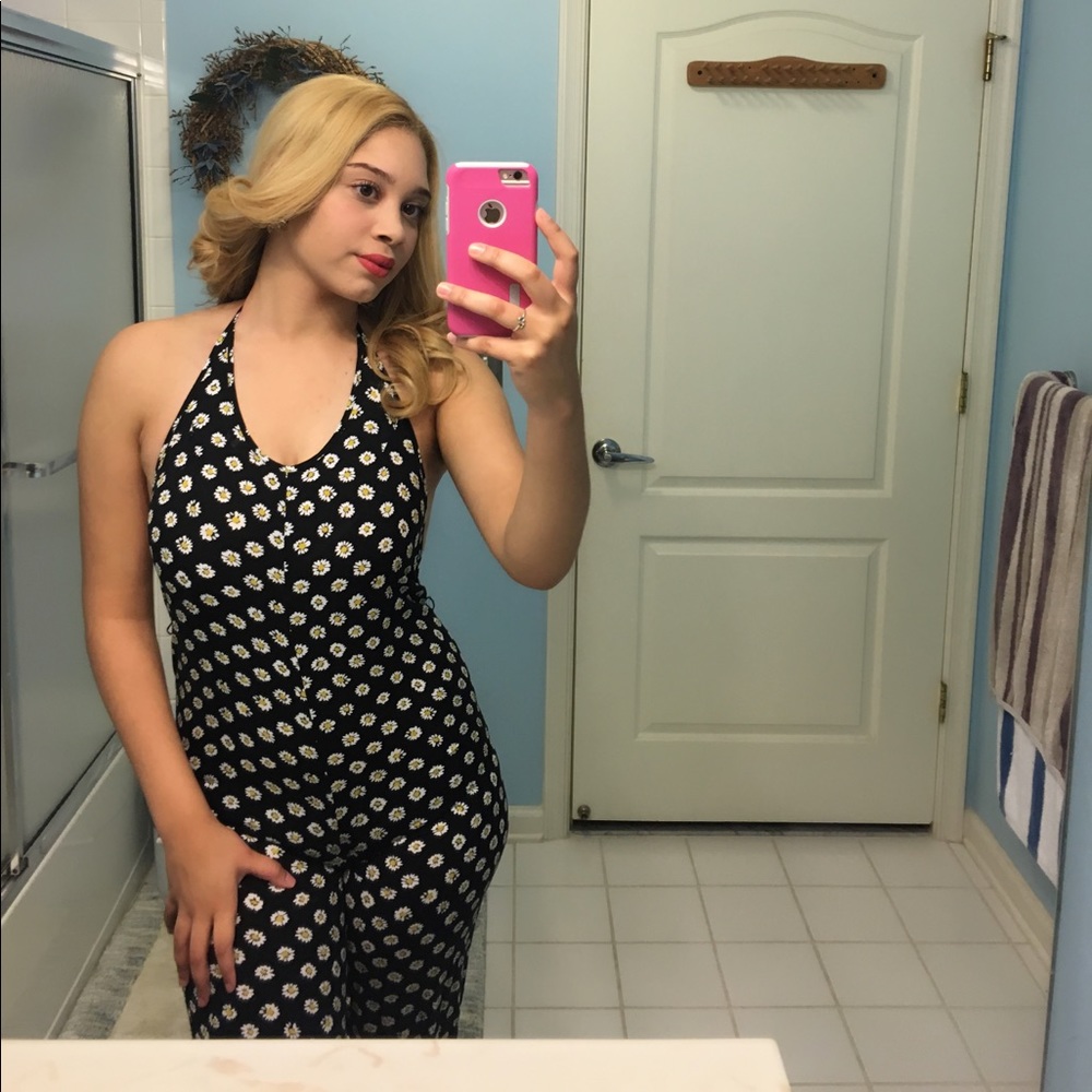 Floral jumpsuit