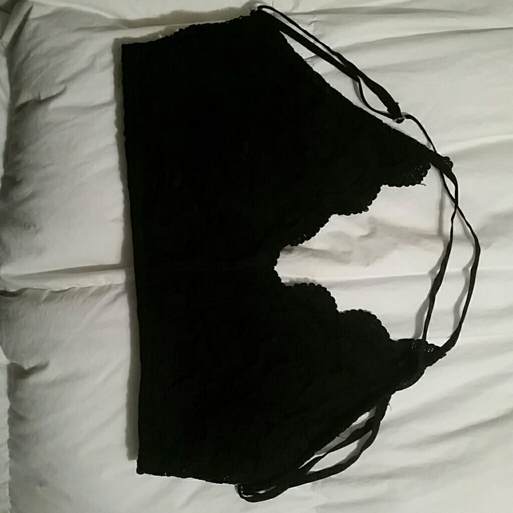 Black bralette, NWT