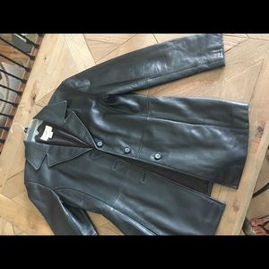 Genuine lambskin leather jacket