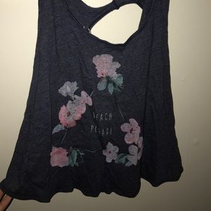 Hollister Tank Top a Crossed back