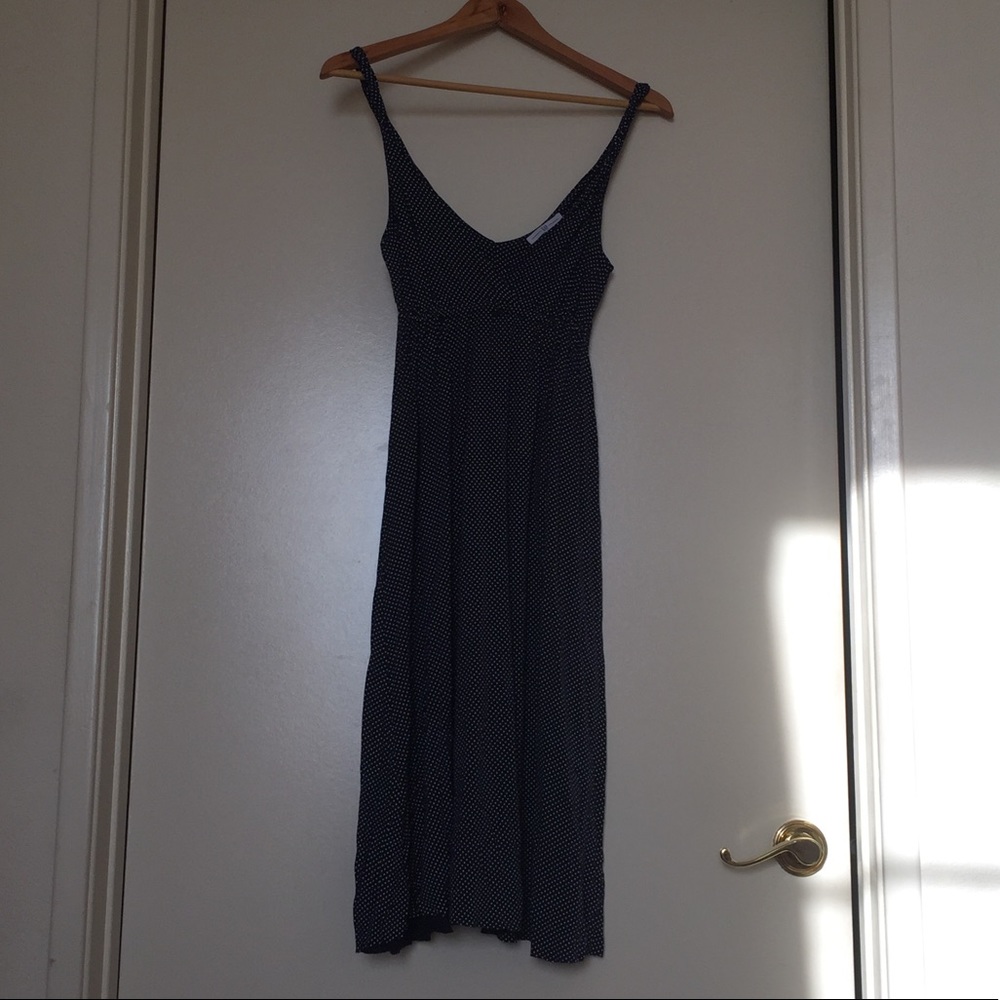 GAP navy polka dot sundress