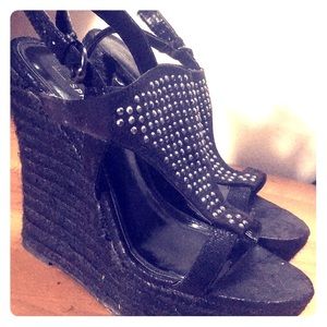 Black call it spring wedges