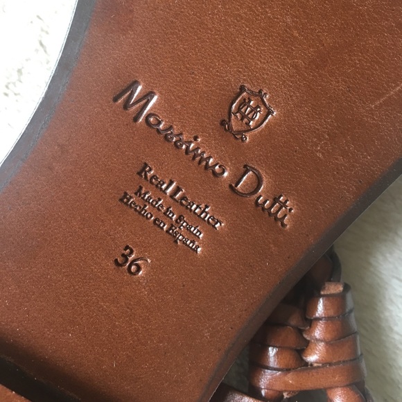 Massimo Dutti 🌼Sandals Leather New - Picture 4 of 4