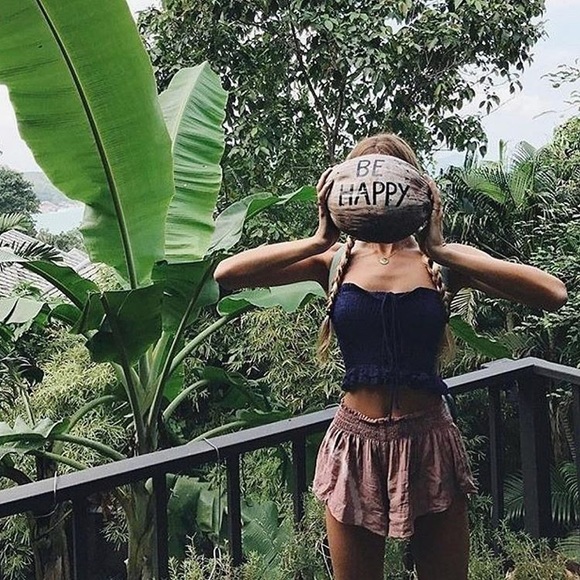 SOLD 💖 Blue life Beach bunny shorts - Picture 2 of 5