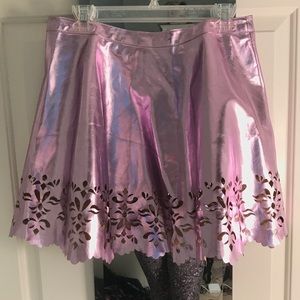 Fun Metallic Skirt