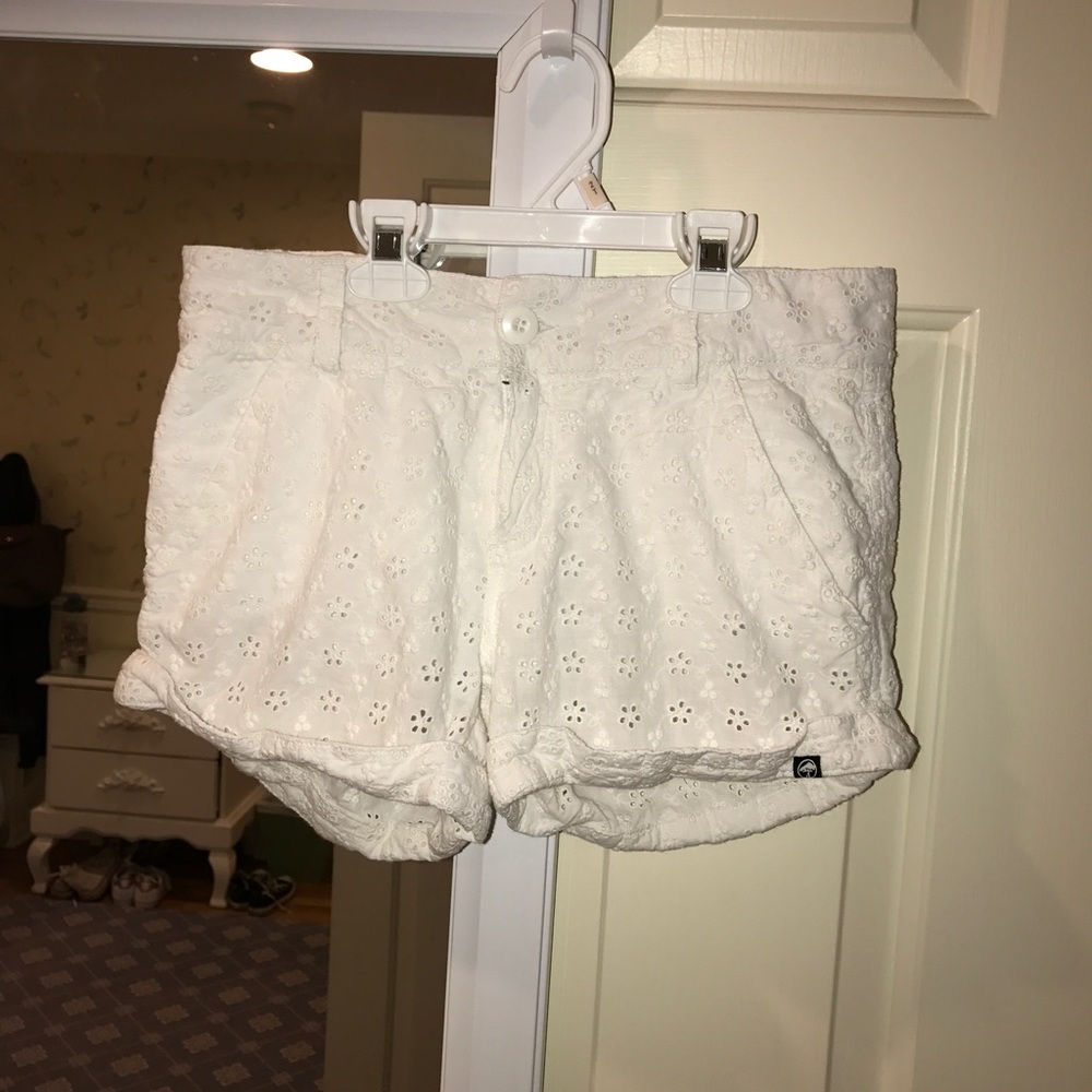 White shorts