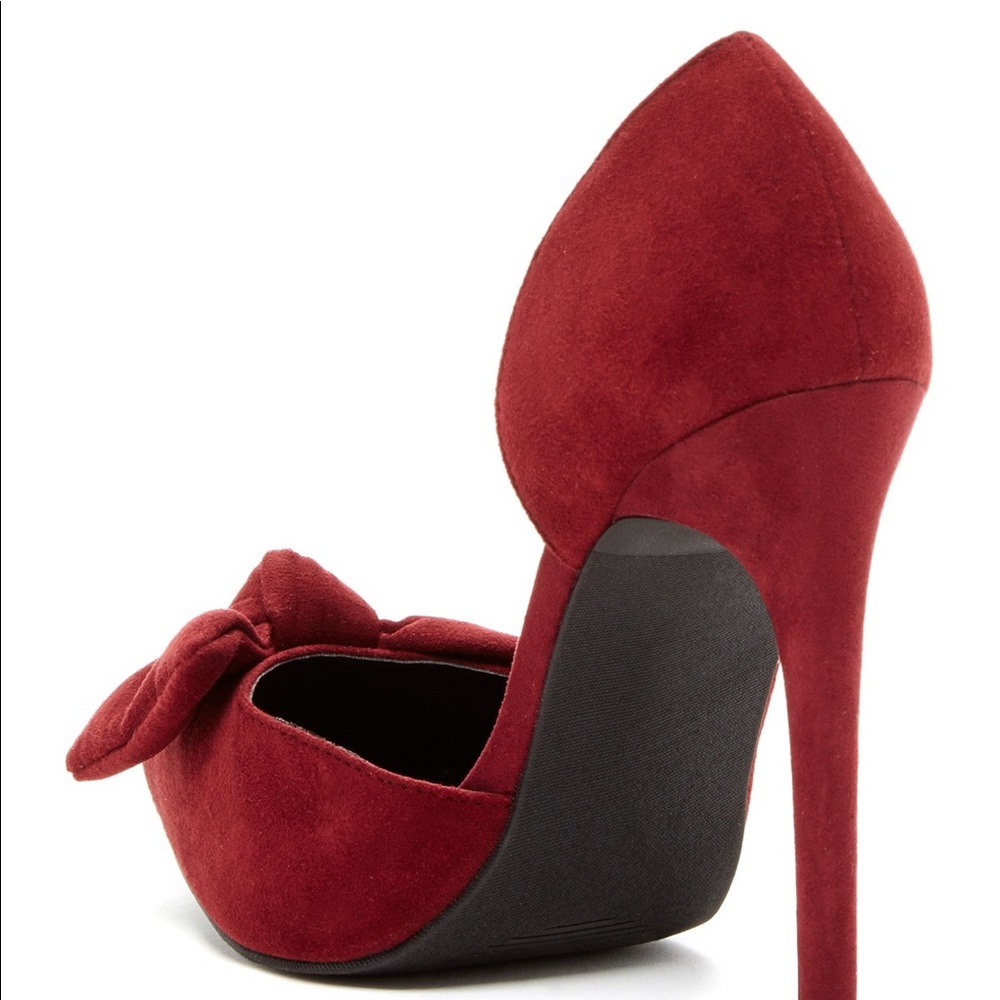 Wild Diva Lounge heels in Oxblood